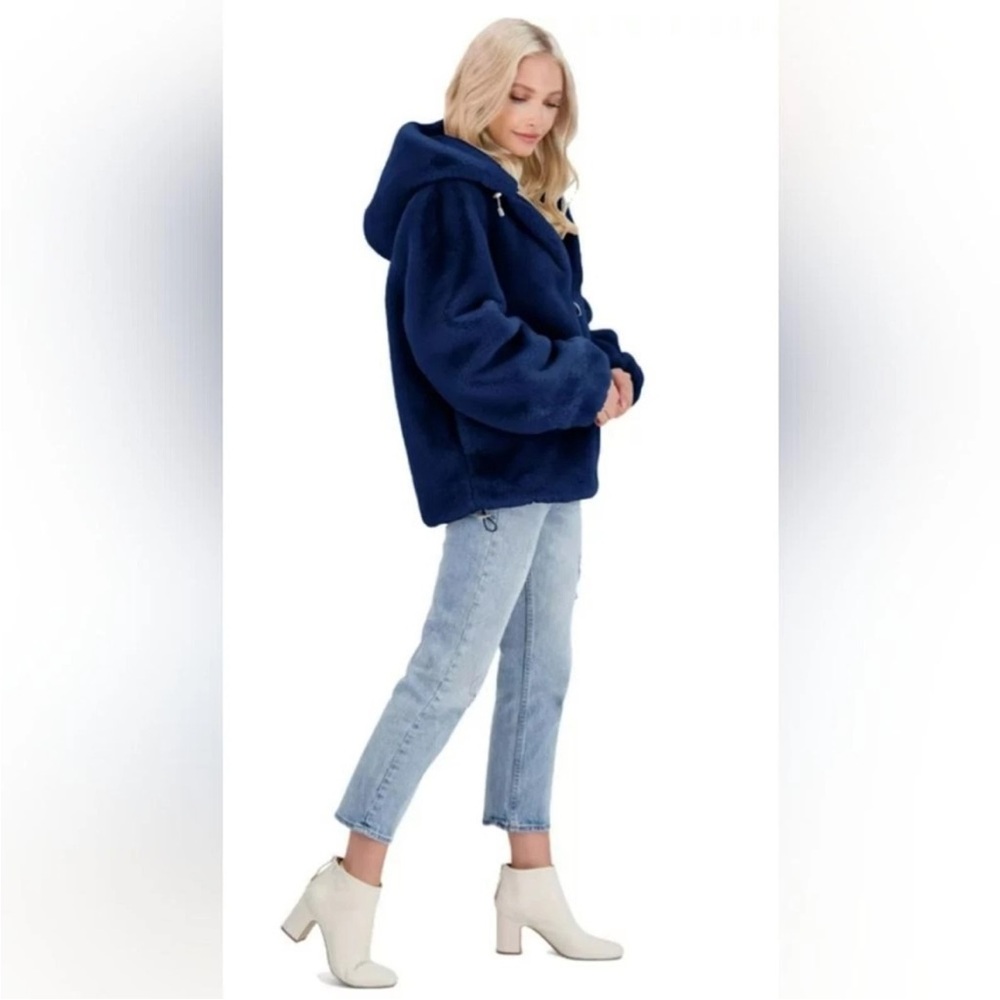 Rebecca Minkoff Deep Blue Teddy Jacket